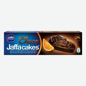Печенье бисквитное Jaffa апельсин-темный шоколад, 155г Сербия