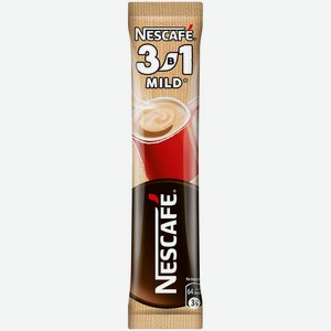 Кофе растворимый NESCAFE 3в1 Mild стик 15 г