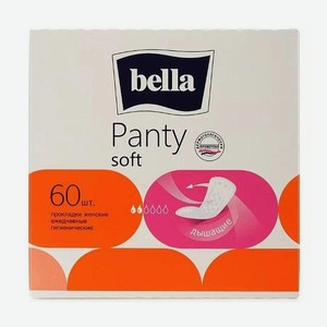 Прокладки BELLA Panty Soft Ежедневные 2кап 60шт