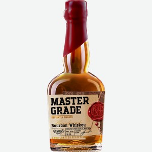 Виски Master Grade зерновой бурбон 40% 500мл