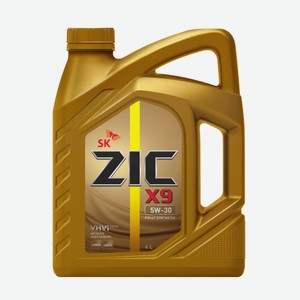 Масло моторное синтетическое Zic X9 5W-30, 4л