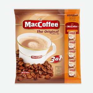 Кофейный напиток MacCoffee Original 3в1 растворимый 100шт х 20г