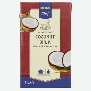METRO Chef Кокосовое молоко Coconut Milk 17-18%, 1л