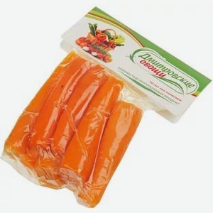 Морковь отварная соломка, 500г
