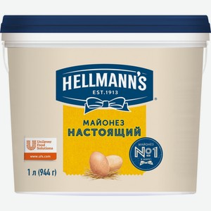 Майонез Hellmann s Настоящий 78%, 944г