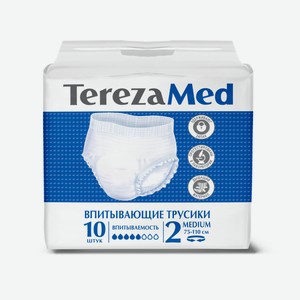 Трусы-подгузники Tereza Med для взрослых Medium, 10шт