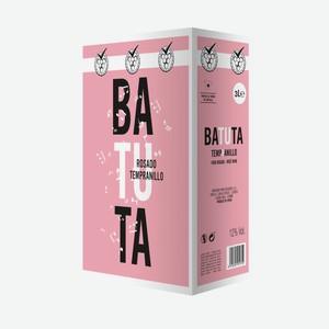 Вино Batuta розовое cухое, 3л