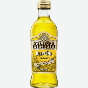 Масло оливковое FILIPPO BERIO раф с добавлением н/раф, Италия, 500 мл