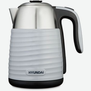 Чайник электрический Hyundai HYK-S4804, 2200Вт, серый и черный