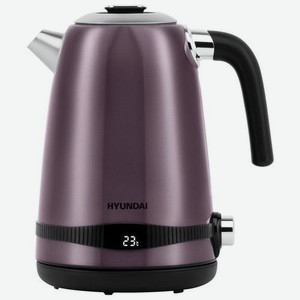 Чайник электрический Hyundai HYK-S4800, 2200Вт, фиолетовый и черный