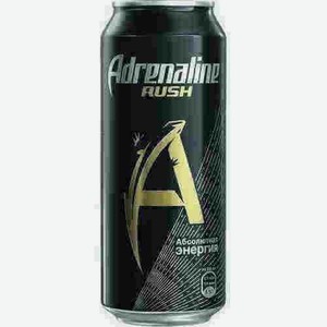 Энергетический Напиток Adrenaline Rush 0,449л Ж/б