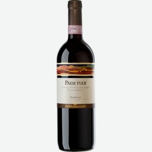 Вино Paesi Tuoi Barolo красное сухое, 0.75л
