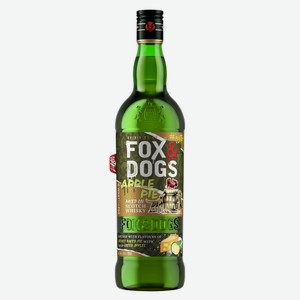 Виски Fox & Dogs Apple Pie, 0.7л