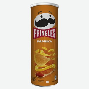 Чипсы Pringles Паприка, 165г