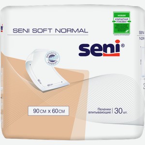 Пеленки Seni Soft Normal 90 х 60см, 30шт