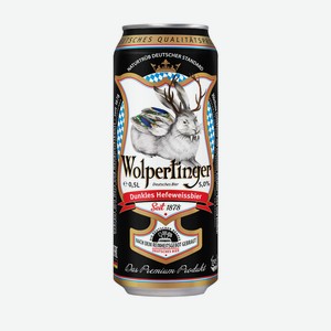 Пиво Wolpertinger Dunkles, 0.5л