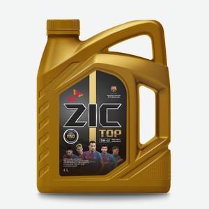 Масло моторное синтетическое Zic Top 5W40, 4л