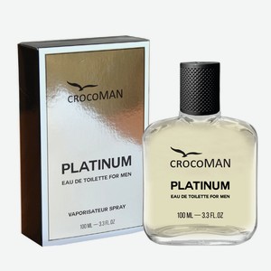 Туалетная вода мужская CrocoMan Platinum 100мл