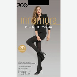 Колготки из микрофибры Innamore Microfibra 200 - Nero 4
