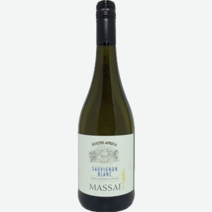 Вино МАССАИ Совиньон Блан белое, сухое, 0.75л