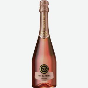 Вино игристое ФРИЗЗАНТЕ ЖЕМЧУЖНОЕ розовое п/сухое, 0.75л