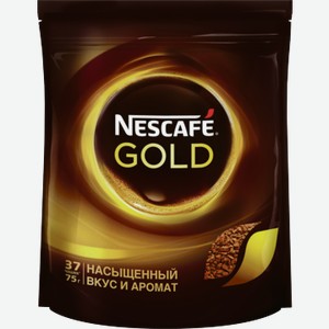 Кофе НЕСКАФЕ ГОЛД растворимый, 0.075кг