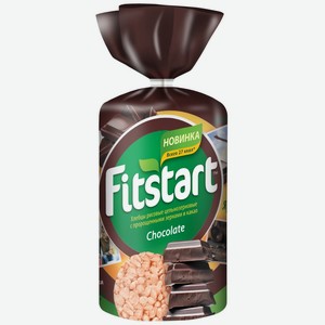 Хлебцы FITSTART Chocolate рисовые, Россия, 100 г