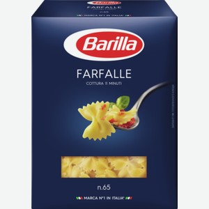 Фарфалле №65 Барилла 500г бантики, 0.4кг