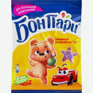 Мармелад БОН ПАРИ Забавный медвежонок и ко, Россия, 120 г