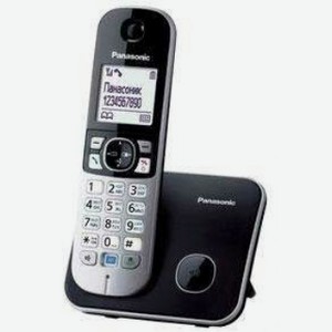 Радиотелефон KX-TG6811 Черный Panasonic