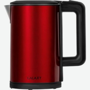 Чайник электрический GALAXY GL 0300, 2000Вт, красный и черный