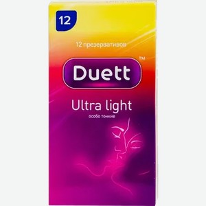 Презервативы Duett ultra light №12