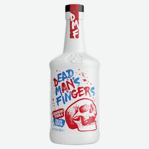 Ликер DEAD MANS FINGERS на основе текилы, Клубника со сливками 17%, 0,7л