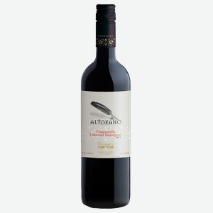 Вино АЛЬТОЦАНО Темпранильо Каберне Совиньон красное сухое (Испания), 0,75л