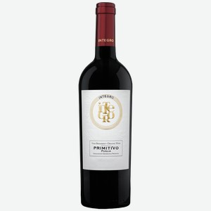 Вино ИНТЕГРО Примитиво красное полусухое (Италия), 0,75л