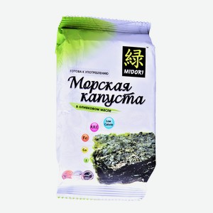 Морская капуста Midori в оливковом масле 5г