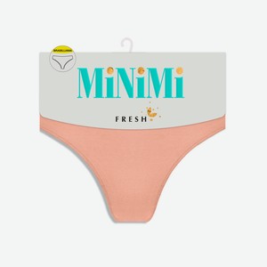 Трусы женские MINIMI MF261 Brasiliana - Beige, без дизайна, 46