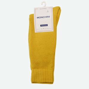 Носки женские Monchini артL123 - Горчичный, Без дизайна, 38-40