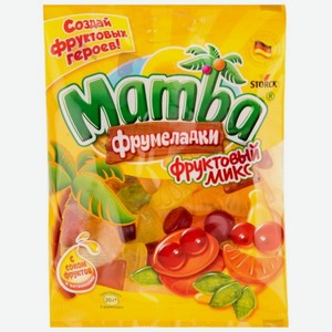 Жевательный мармелад Mamba Фрумеладки и фрукты 140 г
