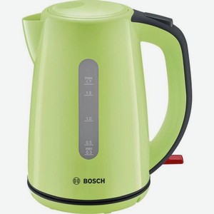 Чайник электрический Bosch TWK7506, 2200Вт, зеленый и черный