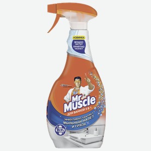 Чистящее средство для ванны Mr.Muscle 5 в 1, 500 мл