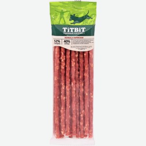 Колбаса для собак Titbit Пармская Золотая коллекция, 80 г