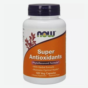 Now Foods Супер Антиоксиданты 650 мг 120 капс