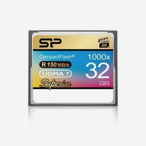Флеш карта CF 32GB Silicon Power, 1000X (SP032GBCFC1K0V10)