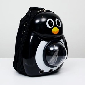 Рюкзак для переноски животных Пижон с окном для обзора «Пингвин»