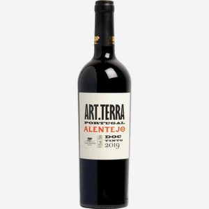 Вино Art.Terra Alentejo красное полусухое 14,5 % алк., Португалия, 0,75 л