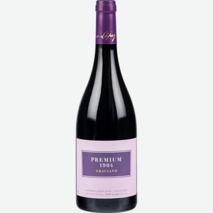 Вино Premium 1904 Graciano красное полусухое 13,5 % алк., Испания, 0,75 л