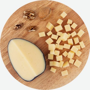 Сыр твёрдый Гойя Flaman выдержанный 40%, кусок, 1 кг