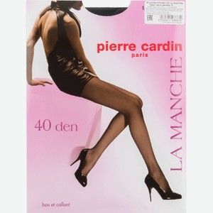 Колготки женские Pierre Cardin La Manche цвет: nero/чёрный, размер 3, 40 den