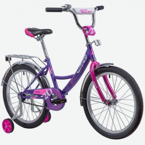 Велосипед подростковый Novatrack Vector цвет: фиолетовый, 20  